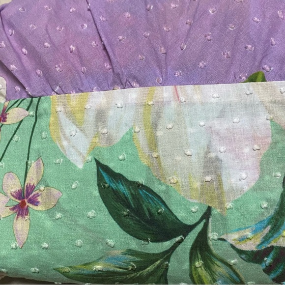 FARM Rio Skirt Women’s Size Small Multi color floral print Wrap Midi Skirt NWT - Picture 10 of 12